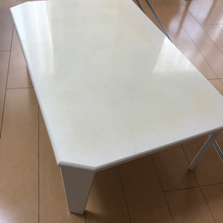 【ネット決済】カインズ　ホワイト　テーブル