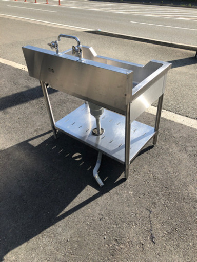 ⭐︎中古品 タニコー 1槽シンク(舟型) 900×600×800