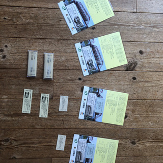 別所線全線開通記念切符セットほか