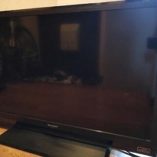 決まりました　32型　テレビ　シャープ