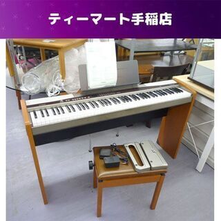 カシオ 電子ピアノ Privia/プリヴィア PX-500L 05年製 88鍵盤 イス 
