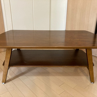木製ソファテーブル