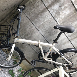【ネット決済】jeep シティサイクル 自転車 折り畳み