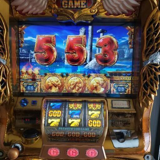スロット 実機 交換可ミリオンゴット 神々の凱旋 不要機付