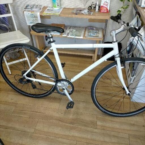 ❰受渡完了中古❱アルミ7段変速クロスバイク整備済