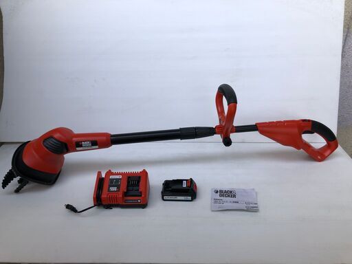 未使用品　ブラックアンドデッカー(BLACK+DECKER) コードレスミニ耕運機　除草機 18V LGC120