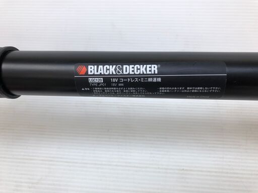未使用品　ブラックアンドデッカー(BLACK+DECKER) コードレスミニ耕運機　除草機 18V LGC120