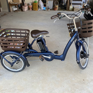 ブリヂストン 電動アシスト三輪車 フロンティアラクットワゴン 電動 