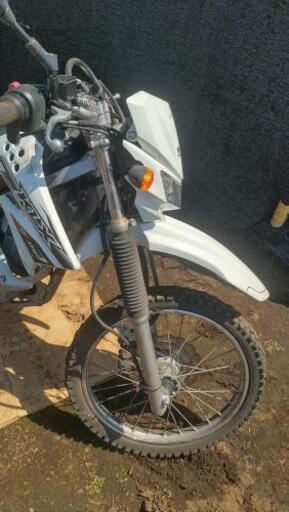 klx125 事故車です