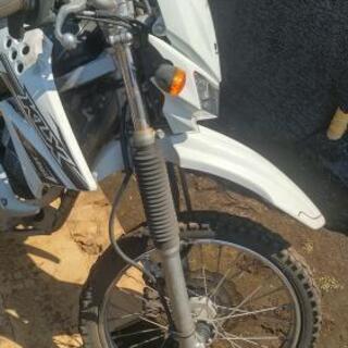 klx125 事故車です