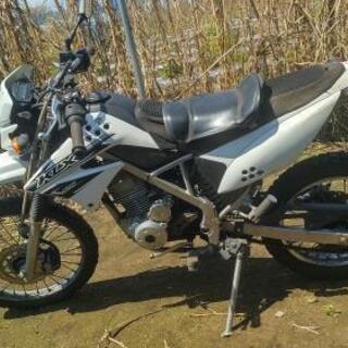 klx125 事故車です