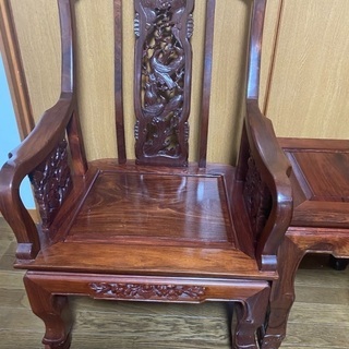 唐木応接セット　アジアン家具　コレクション　希少品