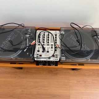 ターンテーブルセット Technics SK-1200MK5 & BEHRINGER VMX 300