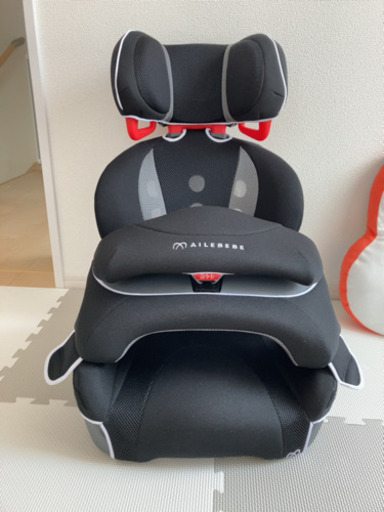 ジュニアシート エールベベ 車 サラット　試乗のみ美品