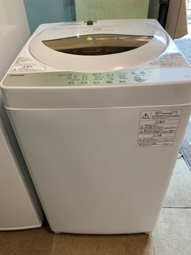 TOSHIBA 全自動洗濯機　2020年製　AW-5G8