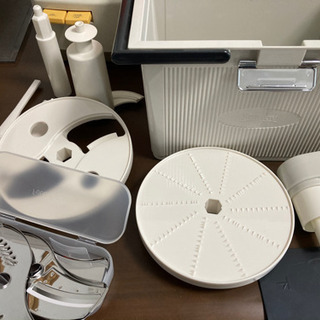 【新品・未使用】アムウェイフードプロセッサー（備品全部有）、アムウェイクィーンウォック