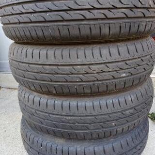 【ネット決済】155/65R14バリ山