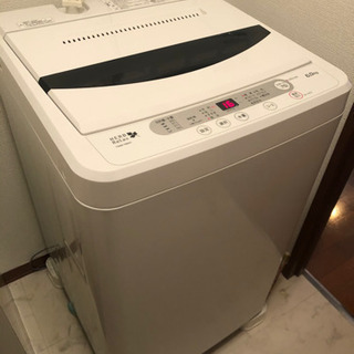 洗濯機　6.0kg ヤマダ電気オリジナル商品