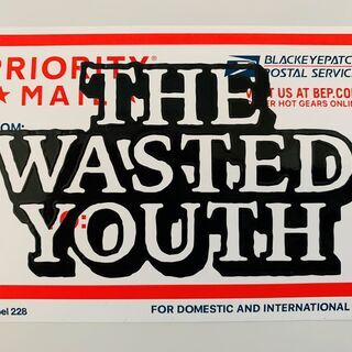 Wasted Youth x Black Eye Patch バンダナ＆ステッカー