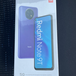 【ネット決済・配送可】redmi note9T