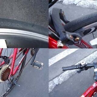 クロスバイク 28インチ FORTERA CIERO 700×28C 21段変速 レッド 自転車☆ PayPay(ペイペイ)決済可能 ☆ 札幌市 豊平区 平岸
