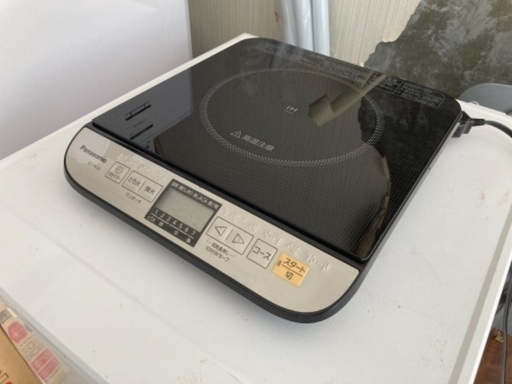 卓上ih調理器 パナソニック クッキング ヒーター Kz Ph33 卓上型ih調理器 1口 ブラック おさる 京都のキッチン家電 電磁 調理器 の中古あげます 譲ります ジモティーで不用品の処分