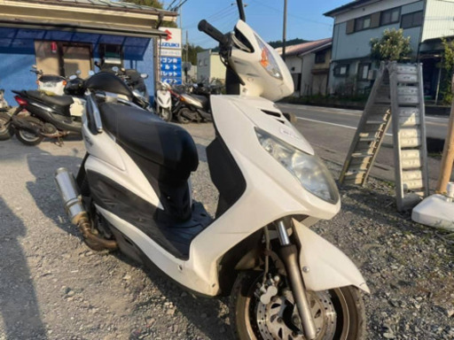 ヤマハ シグナス125X 2型 SE44J 社外マフラー タンデムバー 激安