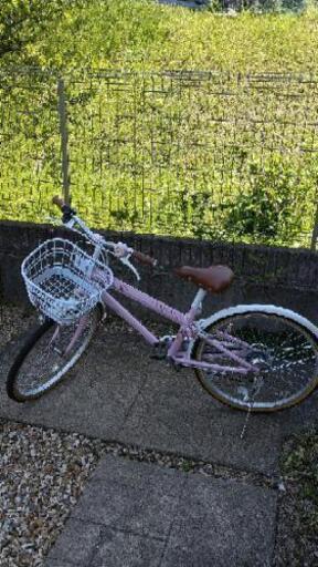 マハロ 自転車 ピンク 24インチ