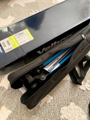 値下げ☆Velbon☆三脚☆Sherpa 345 II 4段 レバーロック 脚径20mm 3Way雲台 クイックシュー★アルミ脚