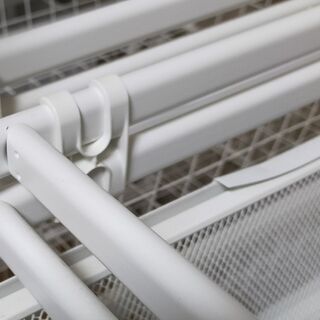 IKEAのALGOT/アルゴート収納システム 収納ラック　ハンガーラック
