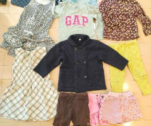子供服 100cm まとめて 15着 セット 激安 女の子 保育園 幼稚園 モーニングスター 豊四季のキッズ用品 子供服 の中古あげます 譲ります ジモティーで不用品の処分