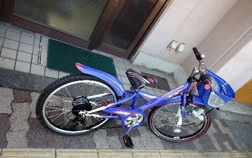 BRIDGESTONE EX 22吋ジュニアエクスプレスMTB 6段変速/ブルー