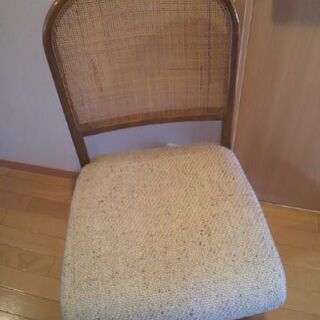 【ネット決済】希少！浜本工芸の椅子 。在宅勤務にも使えます。