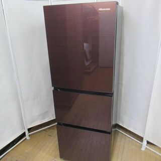 JAKN2225/冷蔵庫/大型/3ドア/右開き/ブラウン/ドアア...