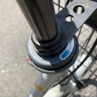 【受渡先決定】子供2人乗せ20インチ自転車(非電動)3段変速つき　お譲りします。