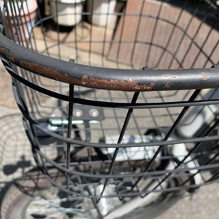 【受渡先決定】子供2人乗せ20インチ自転車(非電動)3段変速つき　お譲りします。