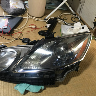 レクサスGS ヘッドライト　左右セット レクサスGS GWL10/GRL11 前期/中期 純正LEDヘッドライト 右
