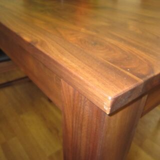 R098 天然木ダイニング5点セット、4人用ダイニングセット、展示品