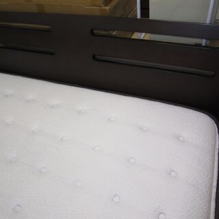 R055 NITORI ダブルベッド、N-Sleep Hard-CR ダブルマットレス、幅140cm キレイ