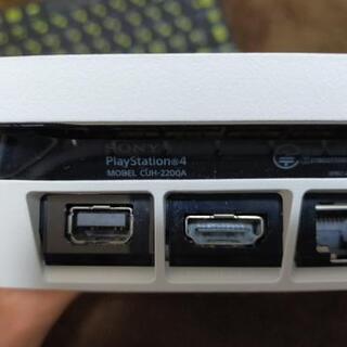 PS4 ホワイト 薄型 CUH-2200A 美品 SSD500GB換装済み