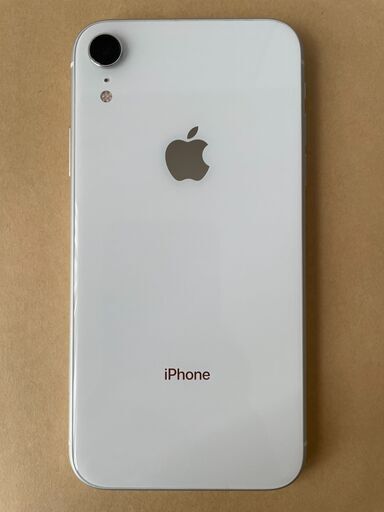iPhoneXR [128GB]ホワイト. SIMフリー. 本体料金支払い済み.