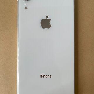 iPhoneXR [128GB]ホワイト. SIMフリー. 本体料金支払い済み