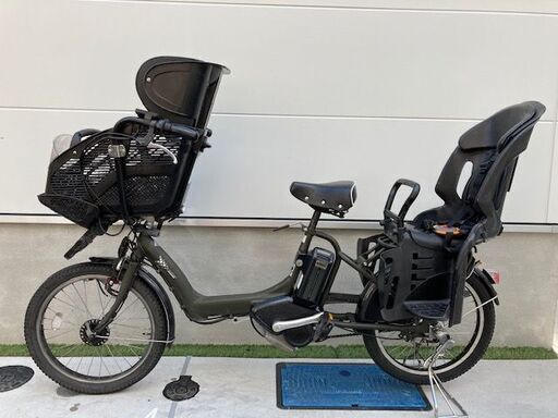 バッテリーほぼ新品ブリヂストン　アンジェリーノ　20インチ　電動自転車　子供乗せ　電動アシスト自転車　411⑥