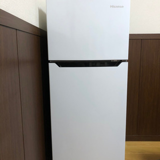 ハイセンス 2ドア 冷蔵庫 120L 美品