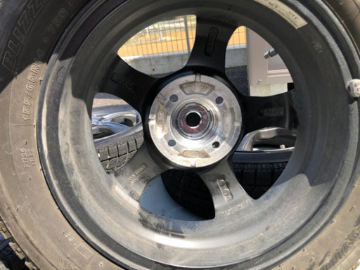 中古☆ブリヂストントップランVR5☆ホイール/タイヤ4本セット☆