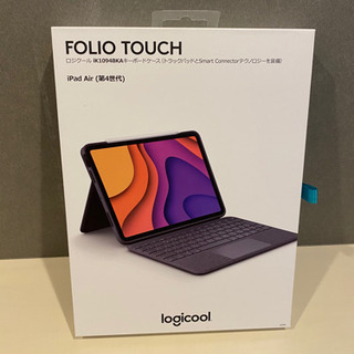 【ネット決済・配送可】【新品】Logicool Folio Touch