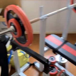 オンラインストア通販店 引取限定!IROTEC ベンチプレストータル100kg&