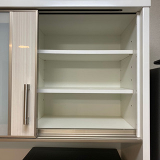 値下げ交渉可】ニトリ食器棚 白 2019年