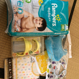 値下げ　パンパース　M テープ　離乳食　母子手帳ポーチ