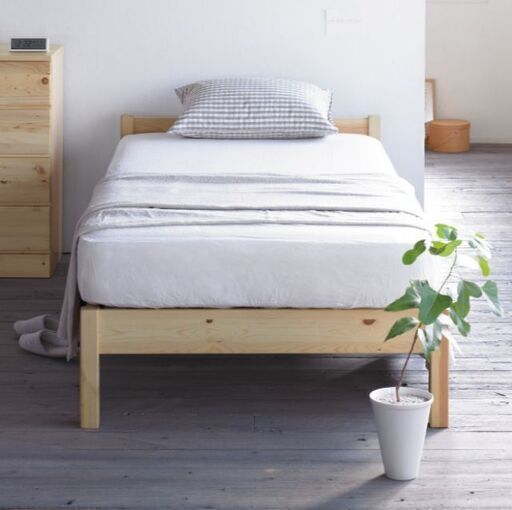 無印良品シングルベッド と パイン材 ＆ベッド下収納2個 | monsterdog